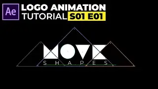 Trending Logo Animation in After Effects Tutorial - Simple Logo Animation | S01 E01