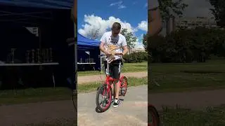 Гонки на складных велосипедах 😱