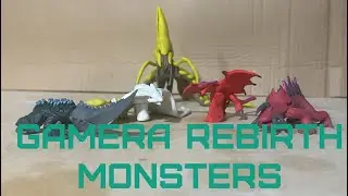 Gamera Rebirth Monsters (claymation video)