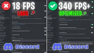 Best DISCORD Settings for Smooth and LAG Free Gaming | Complete Optimization Guide✅