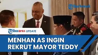 Menhan AS Blak-blakan Ingin Rekrut Mayor Teddy di Depan Prabowo, Menhan Tertawa Lihat Sang Ajudan