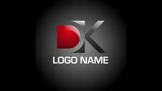 Negative Space Logo Design | Letter Mark Logo Design #short