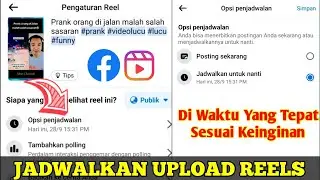 Cara Menjadwalkan Upload Video Reels Facebook Pro dan Halaman / Fanpage 