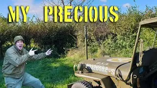 REAL WW2 DDAY jeep found  in a British HEDGE, How?!!