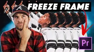 How To Create the FREEZE FRAME EFFECT | Premiere Pro Tutorial