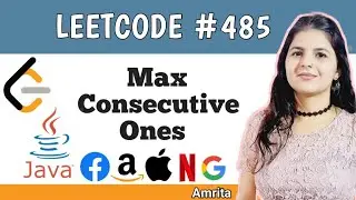 Max Consecutive Ones | Leetcode 485