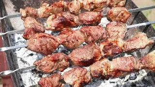 ОЧЕНЬ СОЧНЫЙ ШАШЛЫК! Классический Рецепт Шашлыка! ЛУЧШИЙ МАРИНАД для Шашлыка!