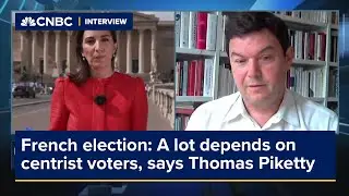 French election still open as a lot will depend on centrist voters, Thomas Piketty says