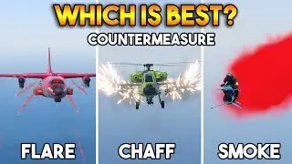 GTA 5 ONLINE : FLARE VS CHAFF VS SMOKE (WHICH IS BEST COUNTERMEASURE?)