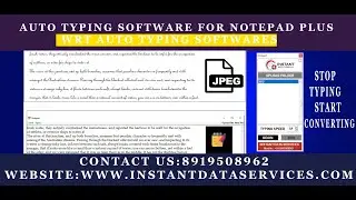 NOTEPAD WRT / NOTEPAD WRT CONVERSION / NOTEPAD WRT AUTOTYPER METHOD/INSTANT AUTOTYPER