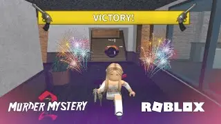 ПОБЕДА В ММ2 РОБЛОКС!Играем в murder mystery 2!