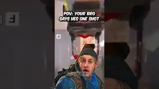 POV: Your bro says he's one shot in Apex Legends! 😂