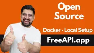 FreeAPI local setup with DOCKER