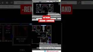 #AutoCAD #RenameCommand