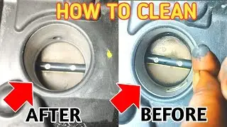 How to clean throttle body without removing