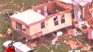 Raw Video: Tour of Oklahoma Tornado Damage