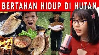 BOCAH BERTAHAN HIDUP DI HUTAN DENGAN IKAN KAKAP !? IKANNYA MALAH DI CURI !!