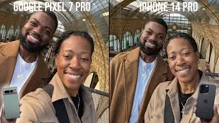 iPhone vs Google Pixel - Camera Comparison in Paris!