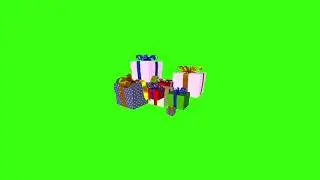 Green screen |🎁 Presents | Holiday | Footage | Video background | Download | №276