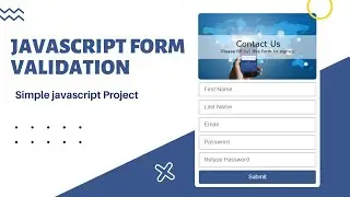 Javascript form validation | Make form validation in Javascript | Js validations | Ha Codes