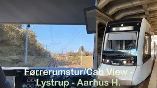 Førrerumstur/Cab View - Lystrup - Aarhus H. med Tango | Cab View - Lystrup - Aarhus H. with Tango