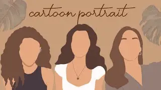 How to draw aesthetic cartoon portrait | Ibispaint x tutorial