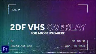VHS Overlay ▶▷ Premiere Pro Trends ◁◀