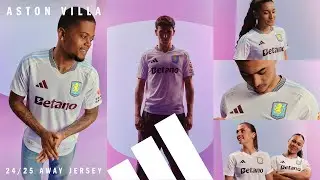 Aston Villa 2024/25 Away Kit Launch || @Adidas