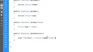 PHP OOP: Classes (Introduction to OOP)