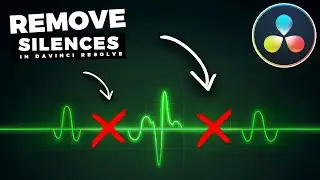 How To AUTOMATICALLY Remove SILENCES In Davinci Resolve