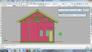 304 POTONGAN A DINDING 4 AUTOCAD