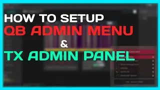 HOW TO SETUP TX ADMIN & QB ADMIN MENU 🤔 | FiveM Tutorial 2023 | MJ DEVELOPMENT