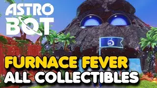 Astro Bot - Furnace Fever 100% Walkthrough (All Bots & Puzzle Pieces)