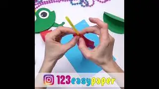 crazy frog moving paper toys