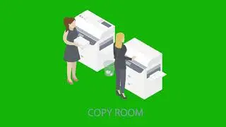 Copy Room green screen