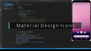 Material Design Icons - Flutter Package