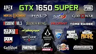 ✅ GTX 1650 SUPER ✅ TEST in 25 GAMES ✅ Ryzen 5 5600G ✅ 2022