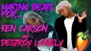How to Make a Ken Carson x Destroy Lonely Type Beat in FL Studio