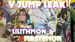 Digimon TCG: V Jump Leaks - Lilithmon & Mastemon in Booster 3!