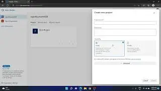 Azure DevOps - Create Public project in new Organization