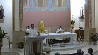 S.Messa per le intenzioni dei devoti-Beata Maria Candida dell'Eucaristia-Monastero S.Teresa,  Ragusa