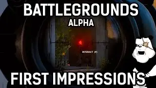 BATTLEGROUNDS ALPHA - First Impressions with HybridPanda (PlayerUnknown's BattleGrounds Gameplay HD)