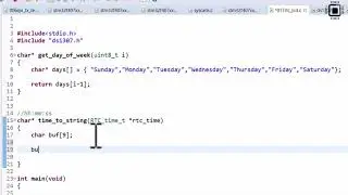 007 Testing RTC get-time and set-time functions