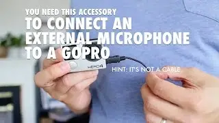 An Essential GoPro Accessory for Connecting External Microphones - Not a Cable!