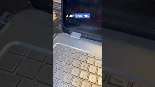 Jet Engine Laptop! ✈️ 