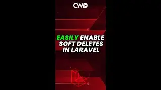 Laravel Soft Delete: Best practices #shorts