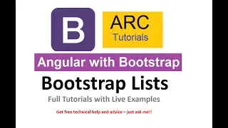 Angular Bootstrap List Group Component | Angular Bootstrap 4 Tutorials | Angular Bootstrap Tutorial