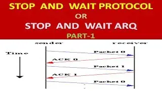 WHAT IS  STOP AND WAIT ARQ ?: NETWORK :HOW STOP AND WAIT ARQ WORK ? PART-1