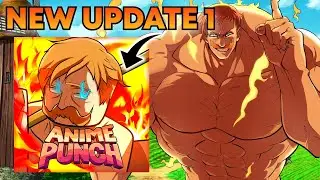 THE NEW ( ANIME PUNCH) UPDATE 1 MEGA UPDATE | Anime Punch Simulator