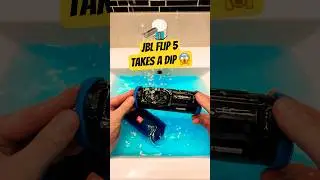 JBL FLIP 5 Goes for a Swim 💦